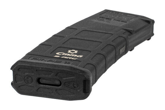 The CMMG PMAG 30 9mm magazine is compatible with standard AR15 lowers